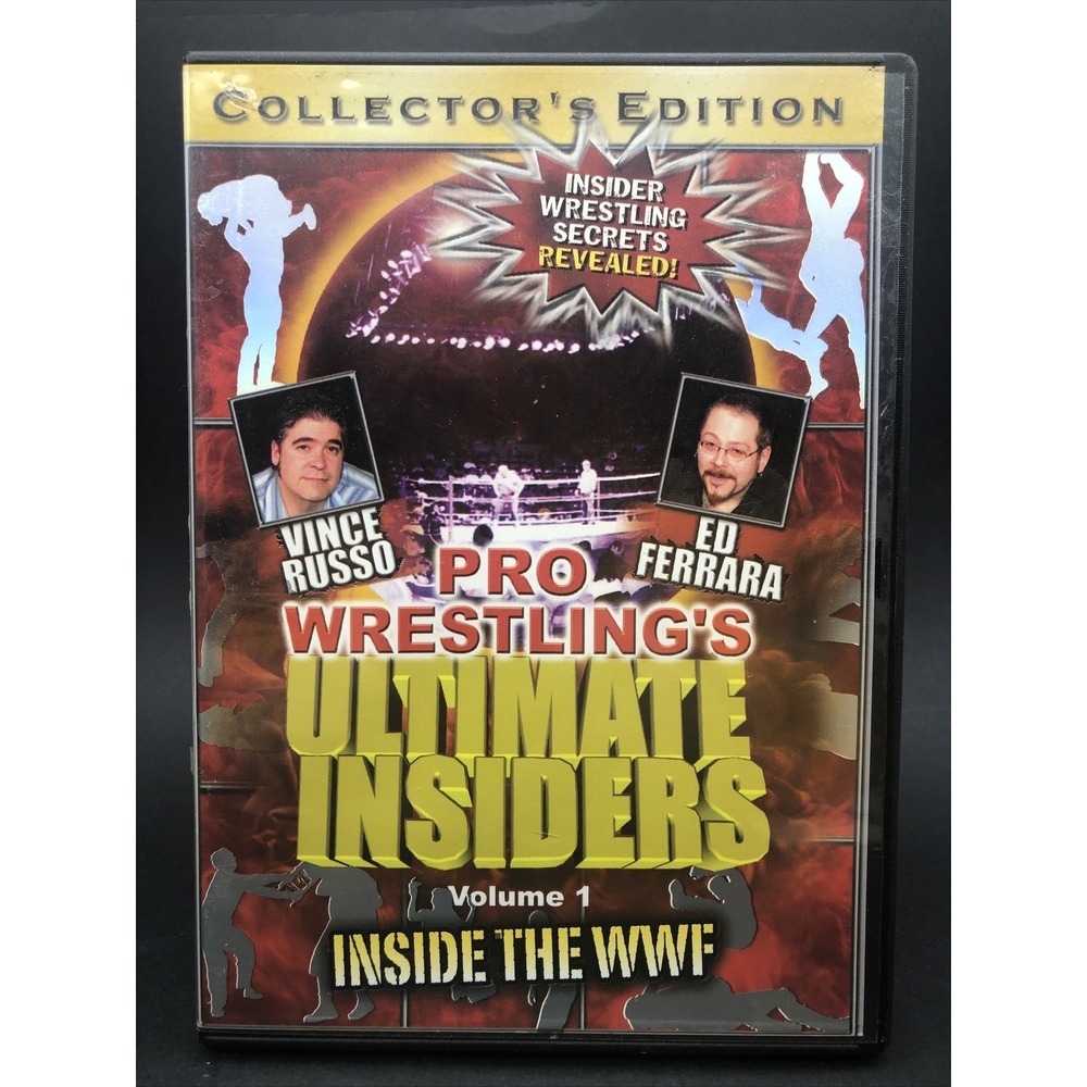 Pro Wrestling's Ultimate Insiders Vol. 1 Inside The WWF DVD 2005 Russo, Ferrara